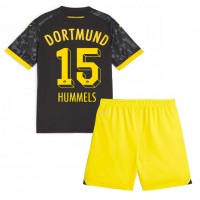 Borussia Dortmund Mats Hummels #15 Fotballklær Bortedraktsett Barn 2023-24 Kortermet (+ korte bukser)